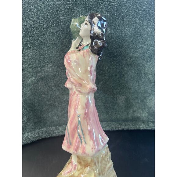 Native American Woman Figure Ceramic Vintage Read Discription - Picture 9 of 10